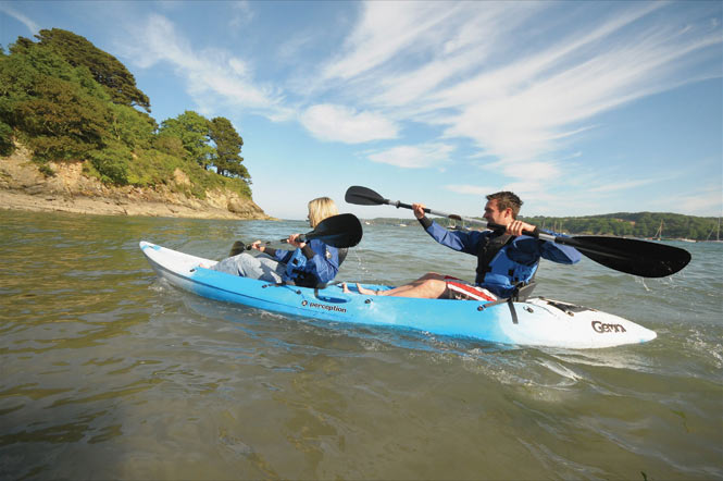 Kayaking, Cornwall