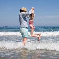 Familienurlaub: Draußen in Cornwall mit den Kindern