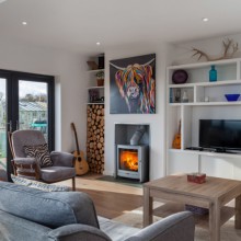 Properties-With-Woodburners-Sea-View-Kitchen